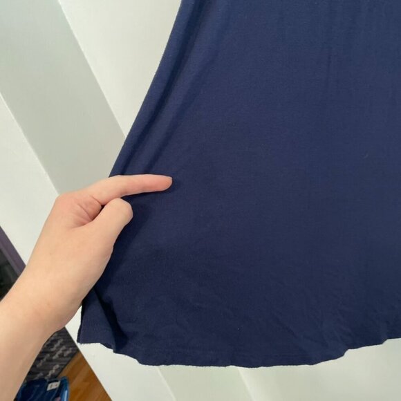 TORRID 2 Plus Size Disney the Little Mermaid Ursula Navy Lattice Sleeve Top 2X - Picture 16 of 16